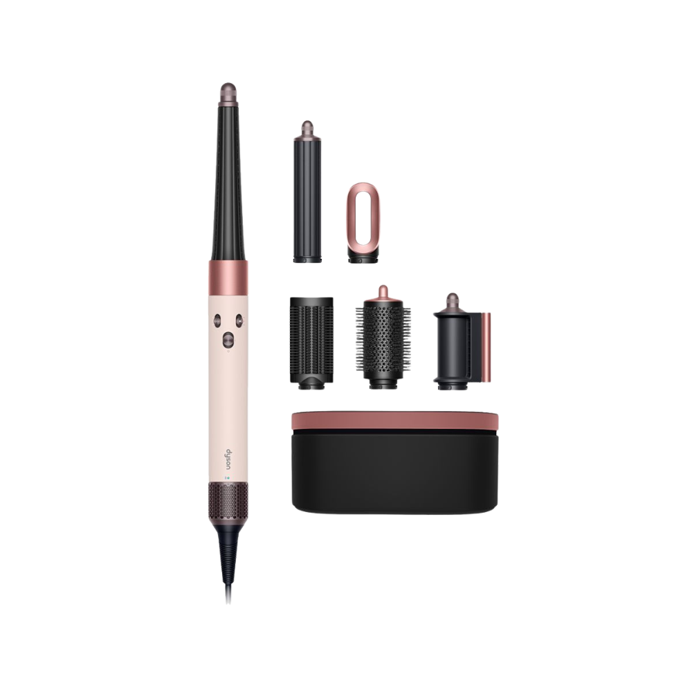 Estilizador y Secadora de Cabello Dyson Airwrap Complete Long | Tecnología de Coanda | 6 Accesorios Incluidos | Cerámica y Rosa