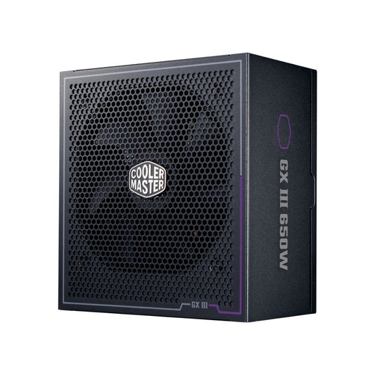 Fuente de Poder Cooler Master GX III GOLD 650, 650W, 80 PLUS Gold, Modular, ATX 24-pin, Ventilador 120mm