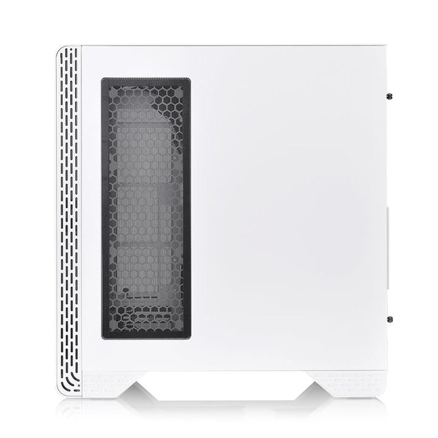 Gabinete Thermaltake S300 TG Snow con Ventana, Midi Tower, ATX/Micro ATX/Mini-ITX, USB 2.0/3.0, sin Fuente, 2 Ventiladores Instalados, Blanco