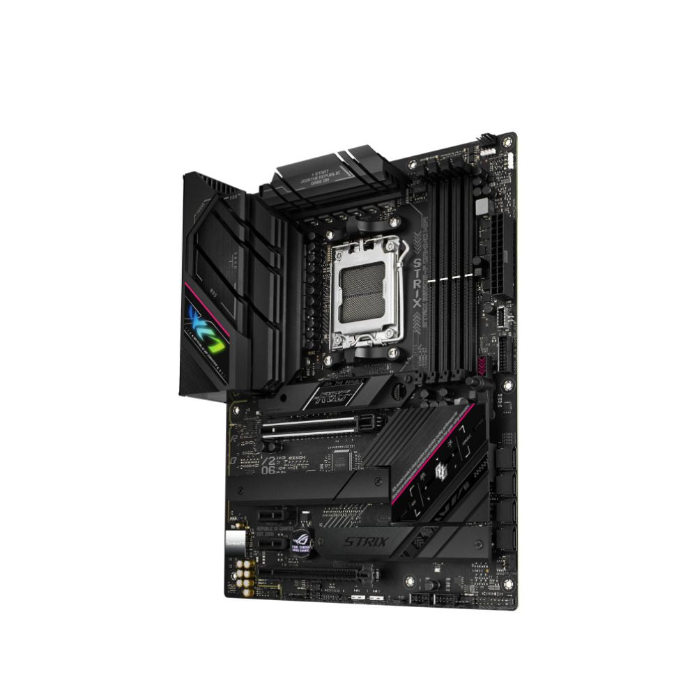 Tarjeta Madre ASUS ROG Strix B650E-F GAMING WIFI ATX Socket AM5 AMD B650 128GB DDR5 HDMI/DP para AMD