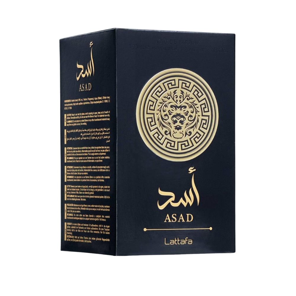 Fragancia para Hombre Lattafa Asad | Eau de Parfum 100ml | Fragancia Árabe Premium