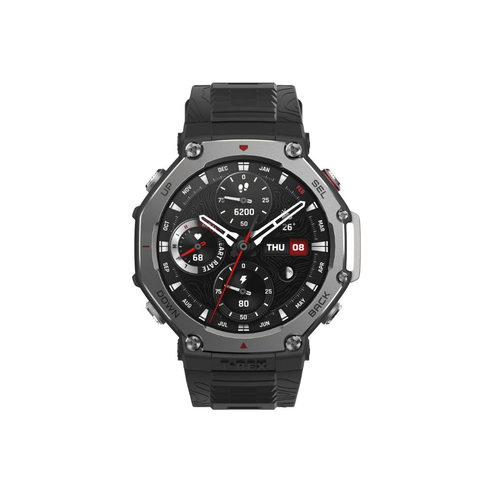 Smartwatch Amazfit T-Rex 3 Negro | Rugerizado | AMOLED | GPS Multibanda | 10 ATM
