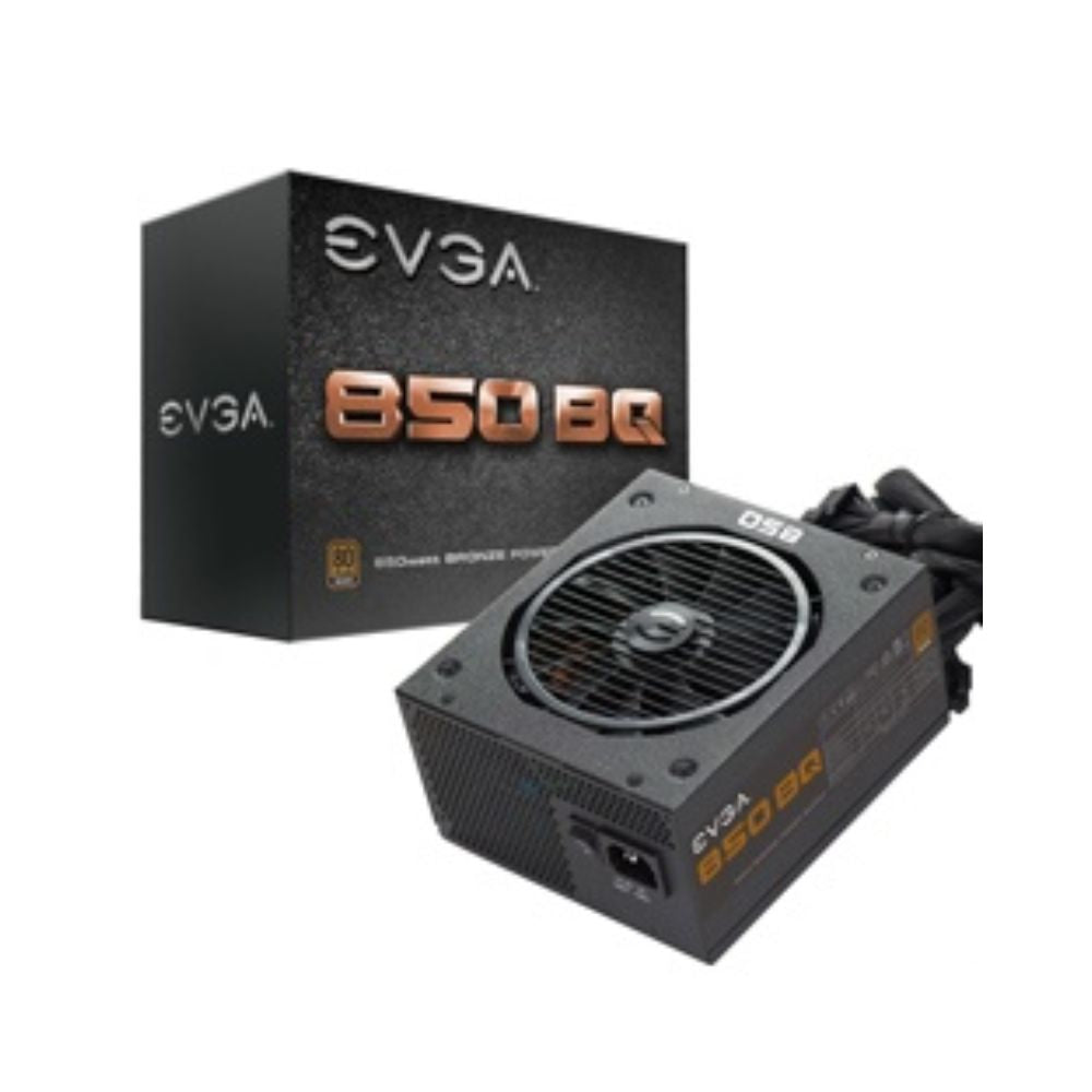 Fuente de Poder EVGA 850, 850W, 80 PLUS Bronze, Semi-Modular, ATX 24-pin, Ventilador 140mm