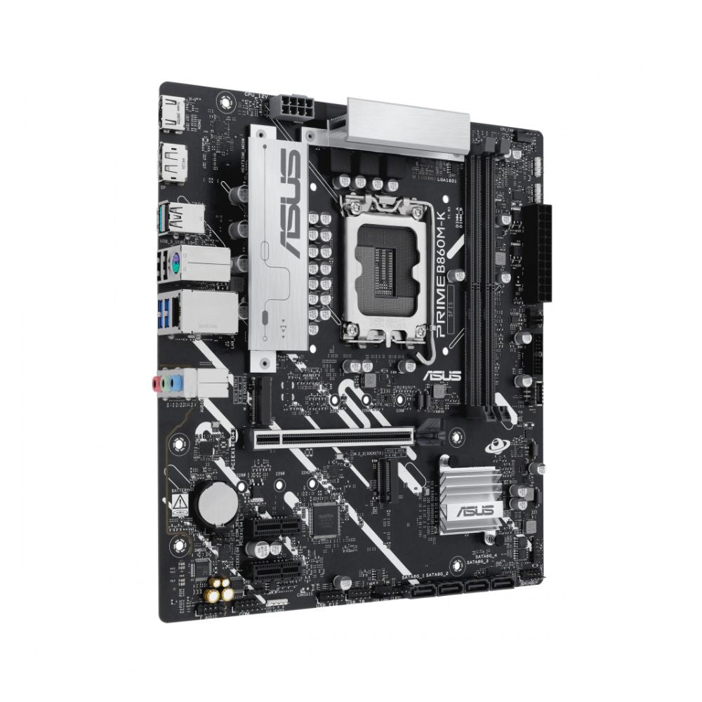 Tarjeta Madre ASUS PRIME B860M-K Micro-ATX LGA 1851 Intel B860 128GB DDR5 HDMI/DP