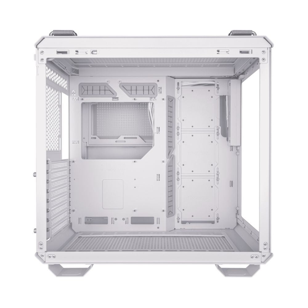 Gabinete ASUS TUF Gaming GT502 con Ventana Midi-Tower ATX/Micro-ATX/Mini-ITX USB 3.2 sin Fuente ni Ventiladores Instalados Blanco