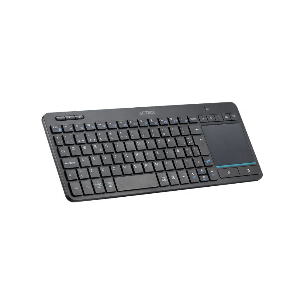 Teclado Acteck Inspire Smart TI707 | 60% | Inalámbrico | Bluetooth/RF | Español | Negro