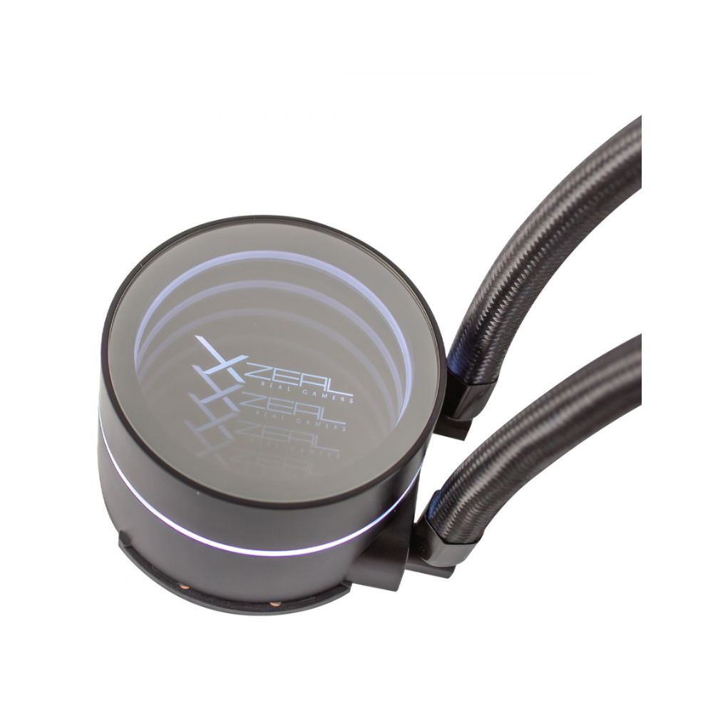 Enfriamiento Líquido para CPU Xzeal XZ-409, 120mm Redondo, 1x Ventilador ARGB, Negro