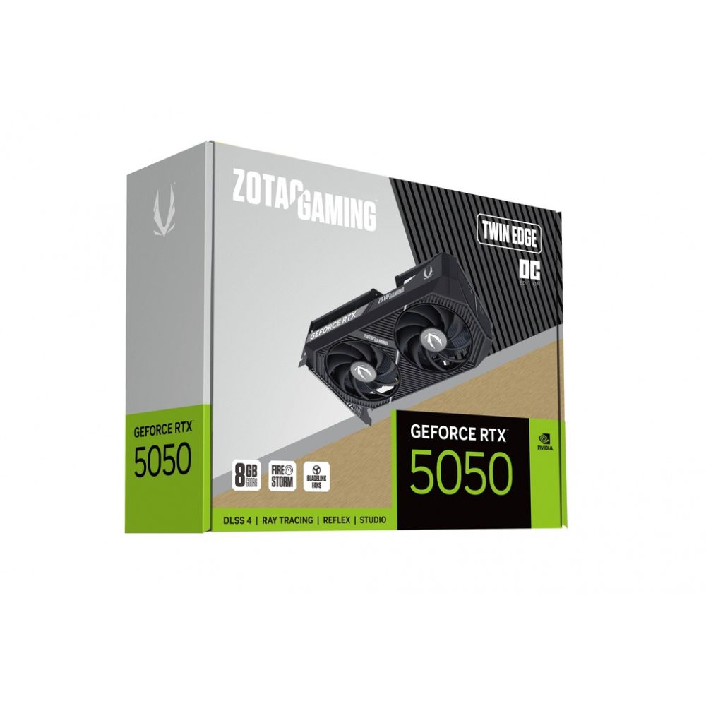 Tarjeta de Video Zotac GeForce RTX 5050 Twin Edge OC 8GB GDDR6 PCIe x8 5.0