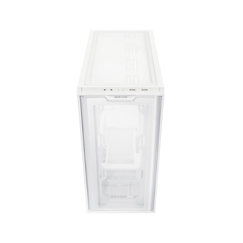 Gabinete ASUS A21 Case, Mini-Tower, Micro-ATX/Mini-ITX, USB 3.0, sin Fuente, sin Ventiladores Instalados, Blanco