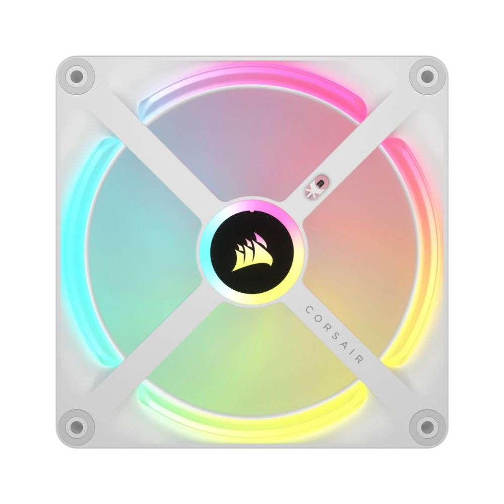 Ventilador Corsair iCUE LINK QX140 RGB 2x 140mm 2000RPM Blanco