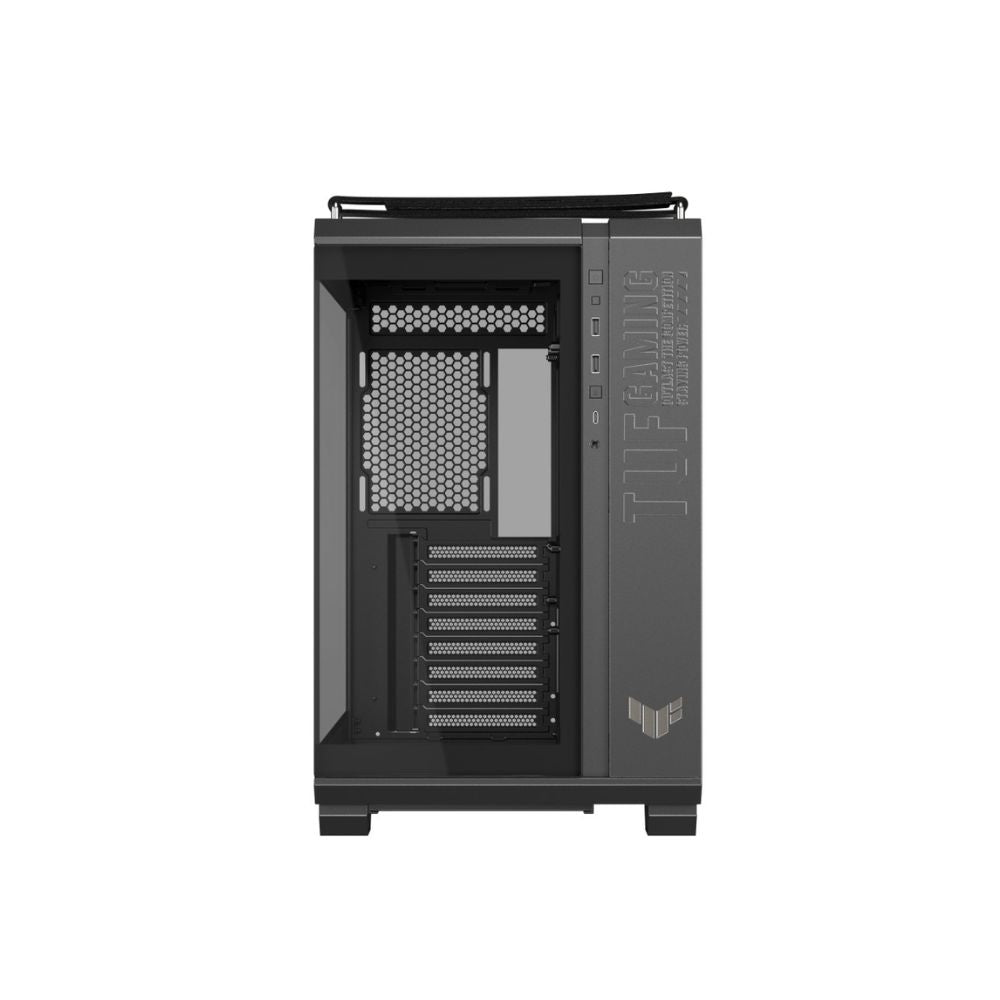 Gabinete ASUS TUF Gaming GT502 Horizon Negro | Midi Tower | ATX/Micro-ATX/Mini-ITX | USB 3.0 | Sin Fuente | Sin Ventiladores