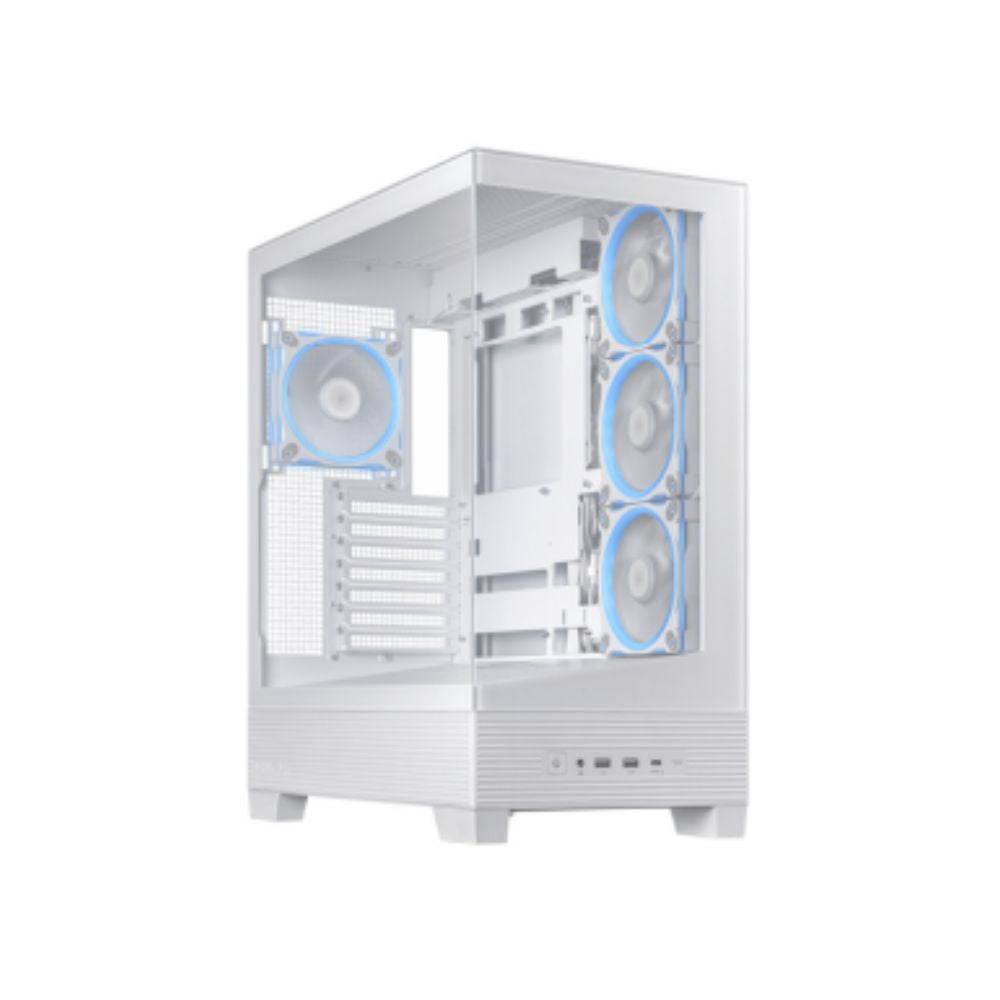 Gabinete ASUS A31 TG WHITE Media Torre Blanco Vidrio Templado