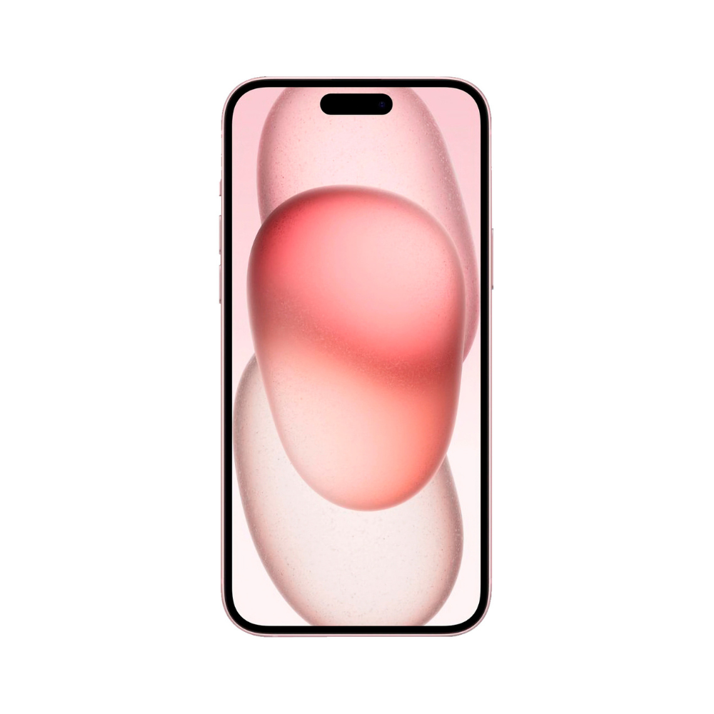 Smartphone Apple iPhone 15 | 6.1" | 6GB RAM | 128GB | Rosa | Nuevo | Dynamic Island | USB-C