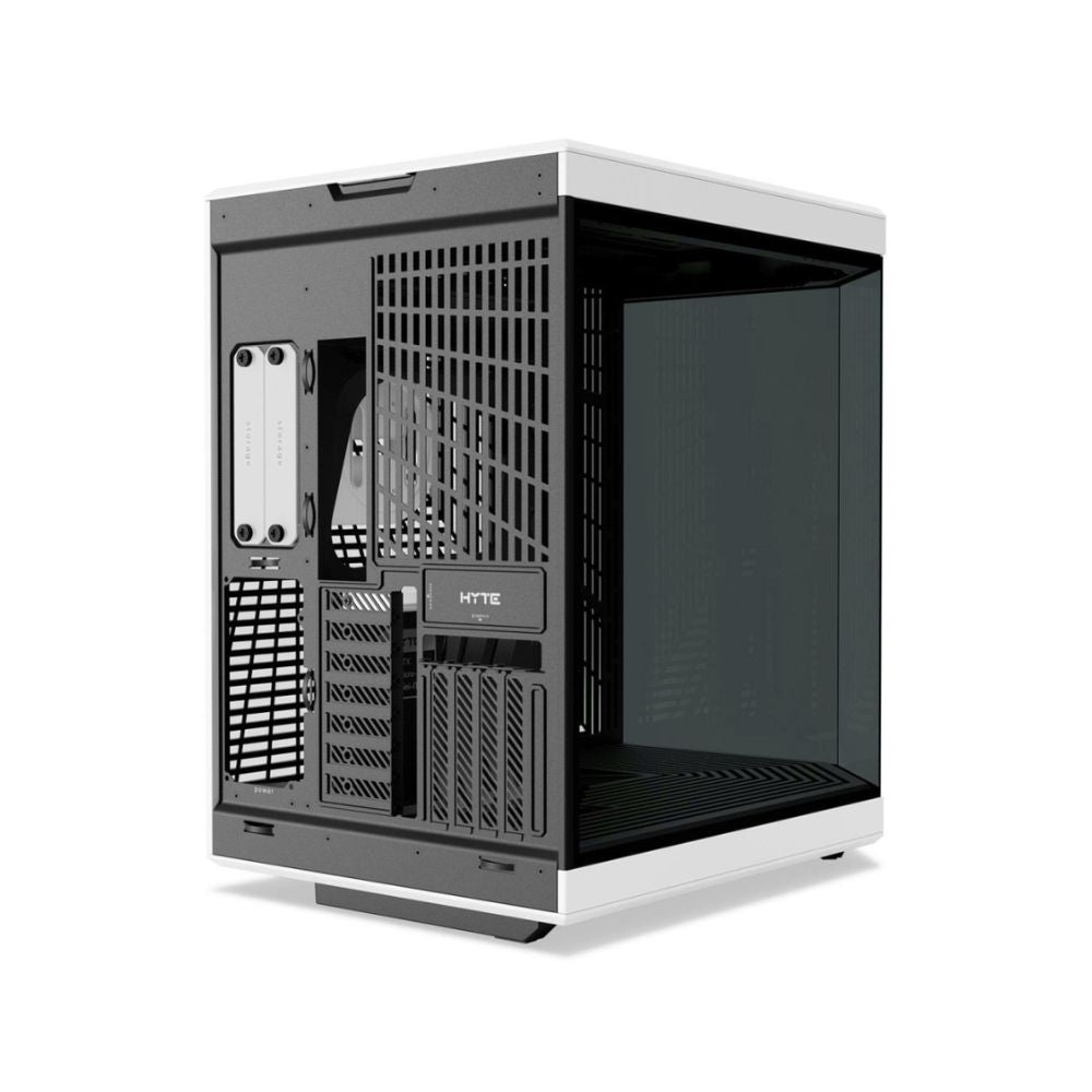Gabinete HYTE Y70 CS-HYTE-Y70-BW, Negro/Blanco, Media Torre, Cable Riser PCIe 4.0 Incluido, USB Tipo-C, Sin Fuente