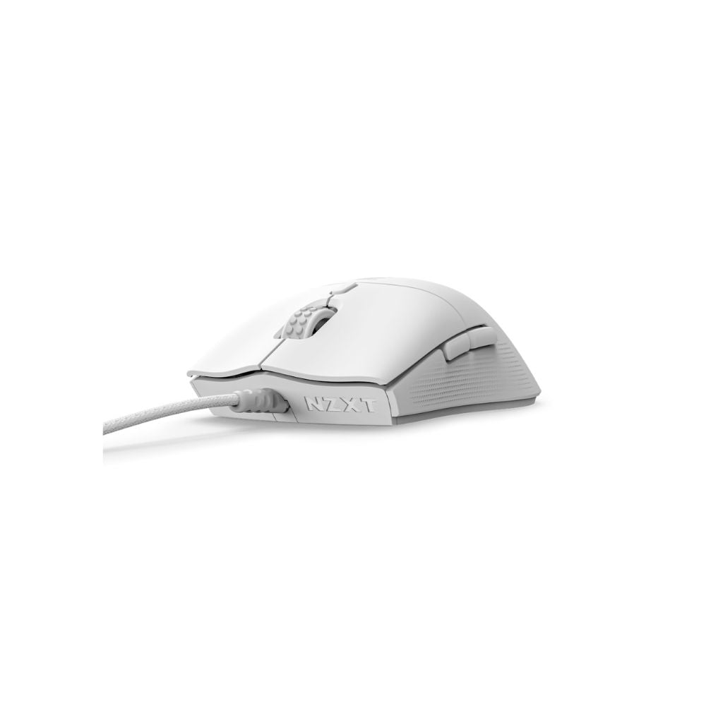 Mouse Gamer Ergonómico NZXT Lift 2 Symm | Alámbrico | Óptico | 26000 DPI | USB-A | Blanco