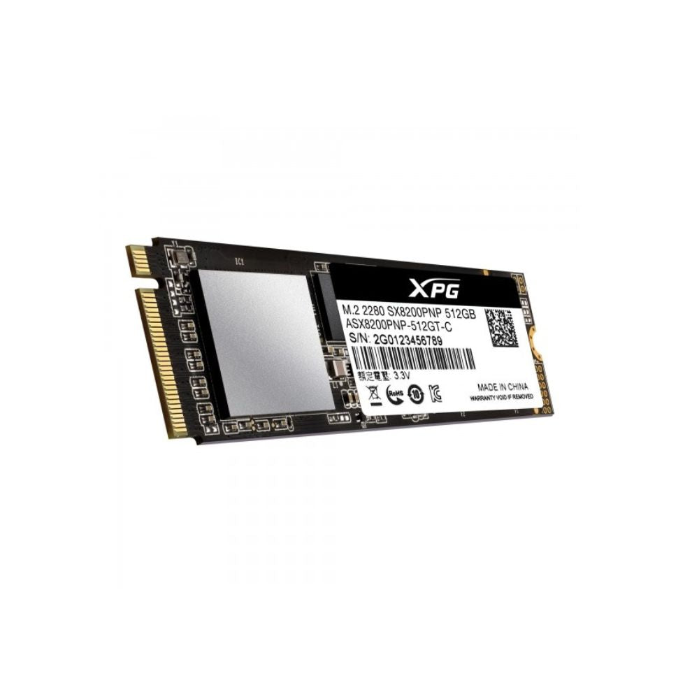 SSD XPG SX8200 Pro 512GB | M.2 NVMe | PCIe 3.0 x4 | 3500 MB/s