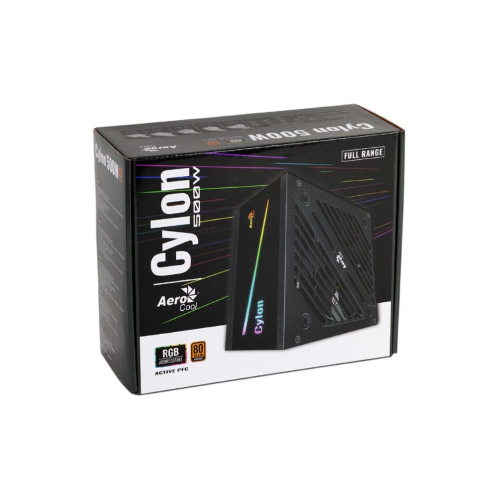 AeroCool Cylon RGB | 80 PLUS Bronze | ATX | 120mm | 500W
