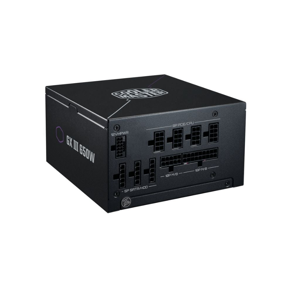 Fuente de Poder Cooler Master GX III GOLD 650, 650W, 80 PLUS Gold, Modular, ATX 24-pin, Ventilador 120mm
