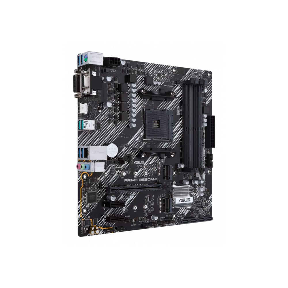 Tarjeta Madre ASUS PRIME B550M-K | Micro-ATX | AM4 | DDR4 128GB | HDMI