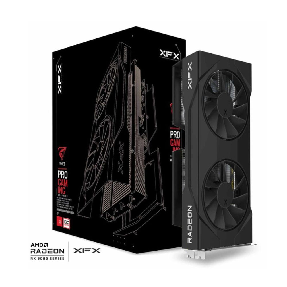 Tarjeta de Video XFX Radeon RX 9060 XT Swift OC 16GB GDDR6 PCIe x16 5.0
