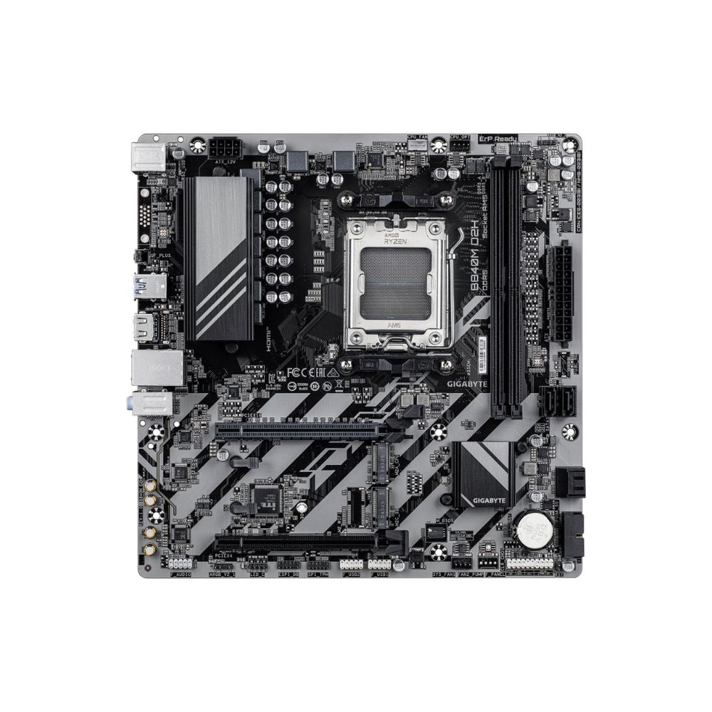 Tarjeta Madre Gigabyte B840M D2H | Micro-ATX | AM5 | DDR5 128GB | HDMI