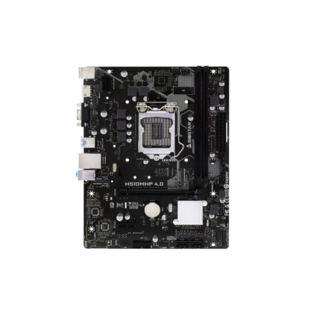 Tarjeta Madre Biostar H510MHP | Micro-ATX | LGA1200 | DDR4 64GB | HDMI