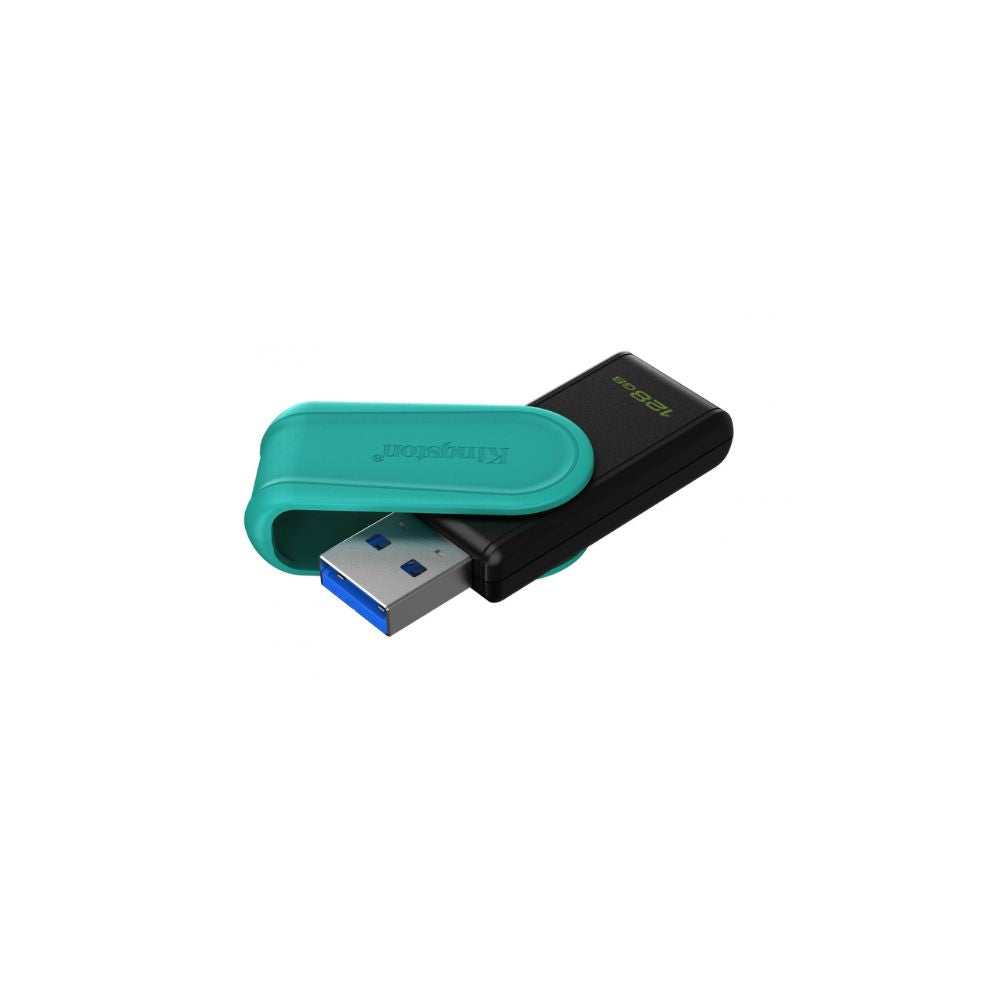 Memoria USB Kingston DataTraveler Exodia S 128GB Negro | USB-A 3.0 | Diseño Giratorio