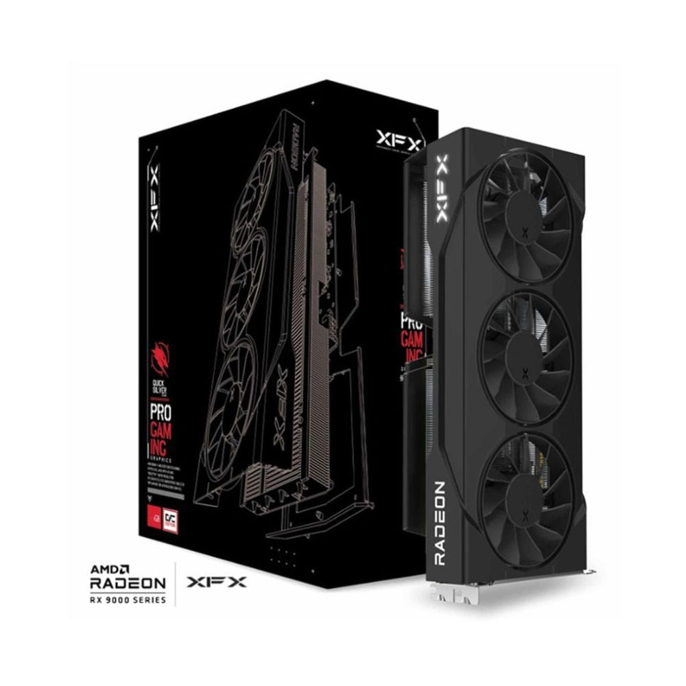 Tarjeta de Video XFX Radeon RX 9060 XT Swift OC Triple Fan Gaming Edition 16GB GDDR6 PCIe x16 5.0