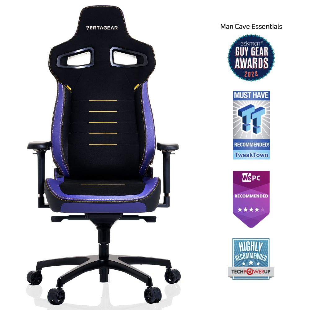 Silla Gamer Vertagear PL4800 X-Large HygenX LED RGB Midnight Purple