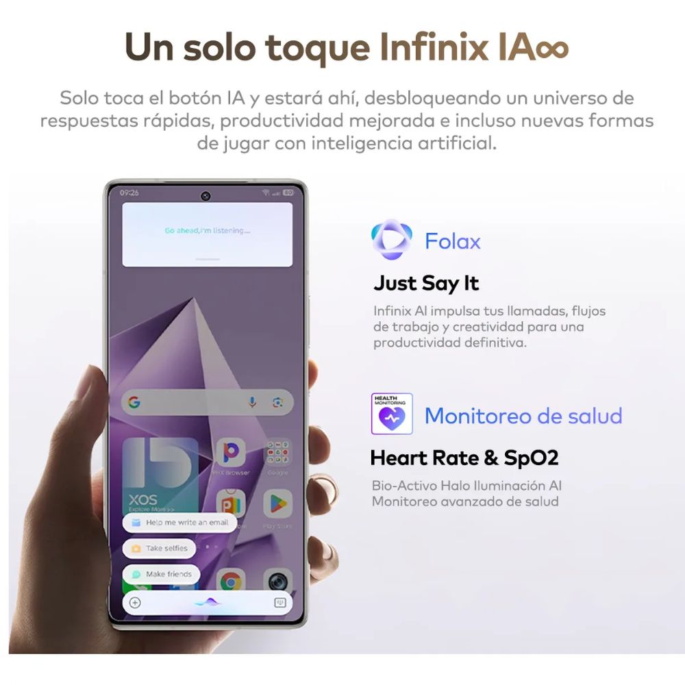 Smartphone Infinix Note 50 Pro 5G Titanium Grey 256GB