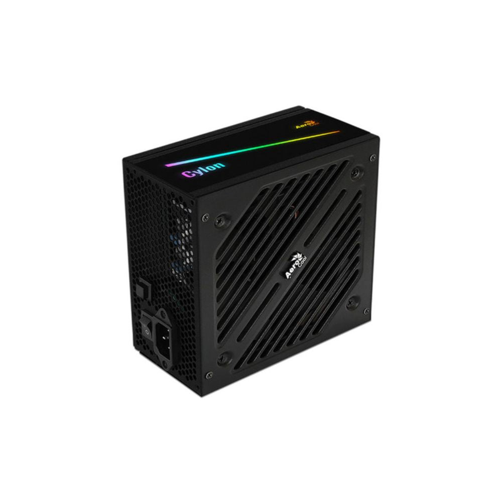 Fuente de Poder AeroCool Cylon RGB | 700W | 80 Plus Bronze | ATX | Negro