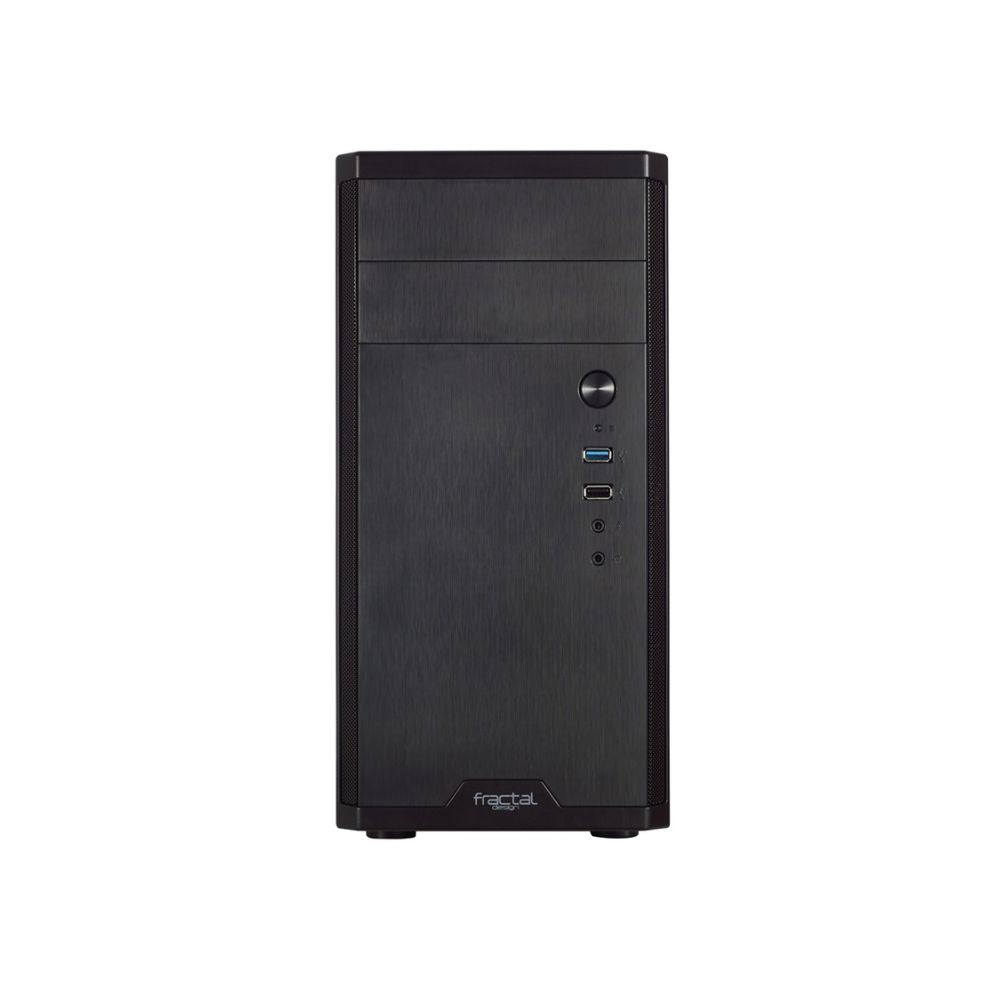 Gabinete Fractal Design Core 1100, Mini-Tower, Micro-ATX/Mini-ITX, USB 2.0/3.0, sin Fuente, 1 Ventilador Instalado, Negro