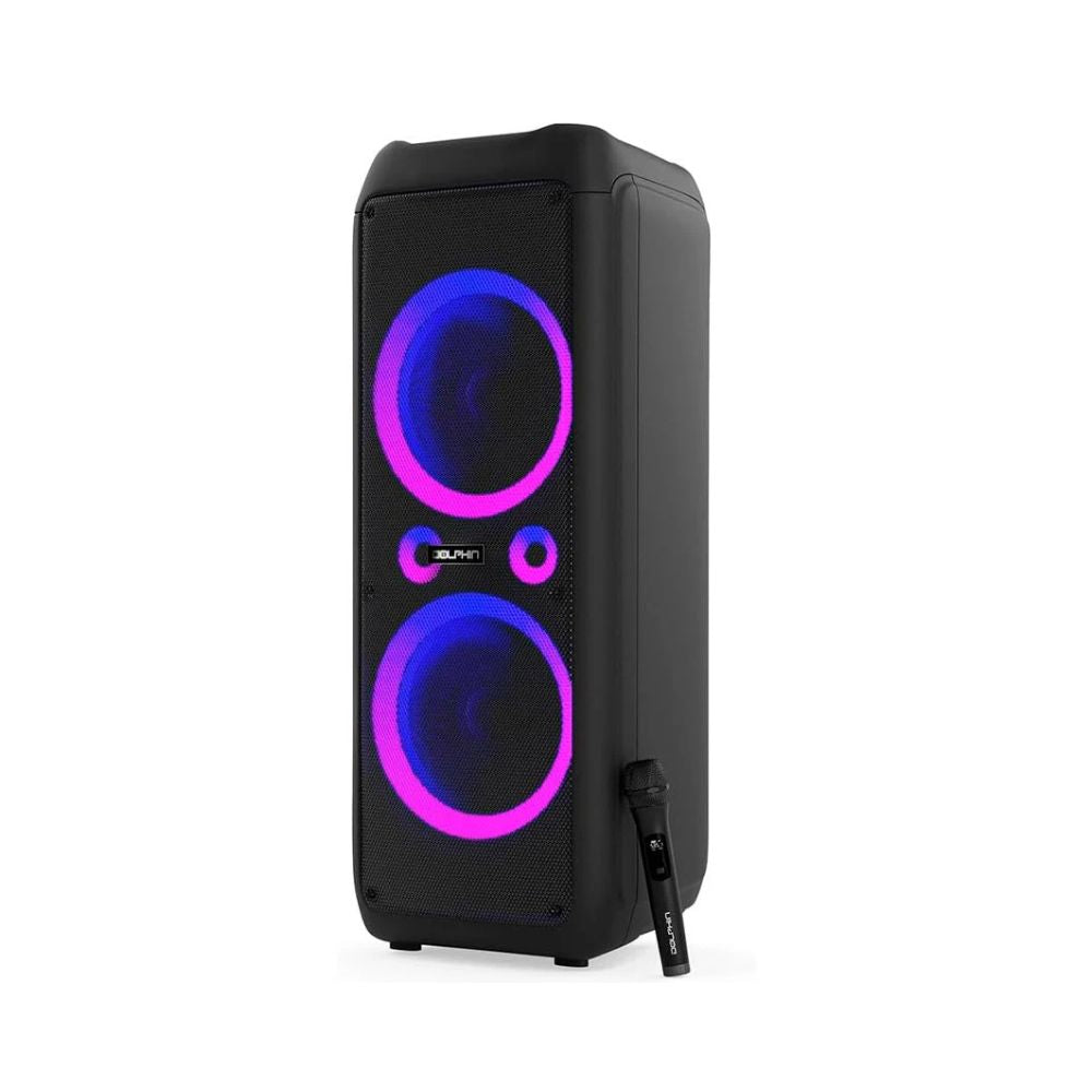 Bafle Dolphin 2x12" | Bluetooth | Recargable | Alta Potencia