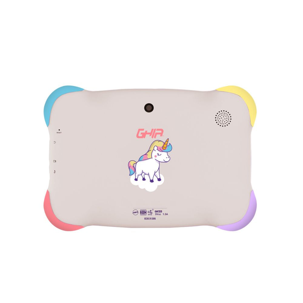Tablet Ghia Kids 7" | 32GB | 2GB RAM | Android 13 Go | Multicolor