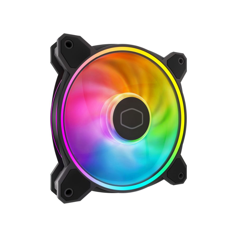 Ventilador para Gabinete Cooler Master MFL-B2DN-21NP2-R2 MasterFan MF120 Halo², 120mm, ARGB, Negro