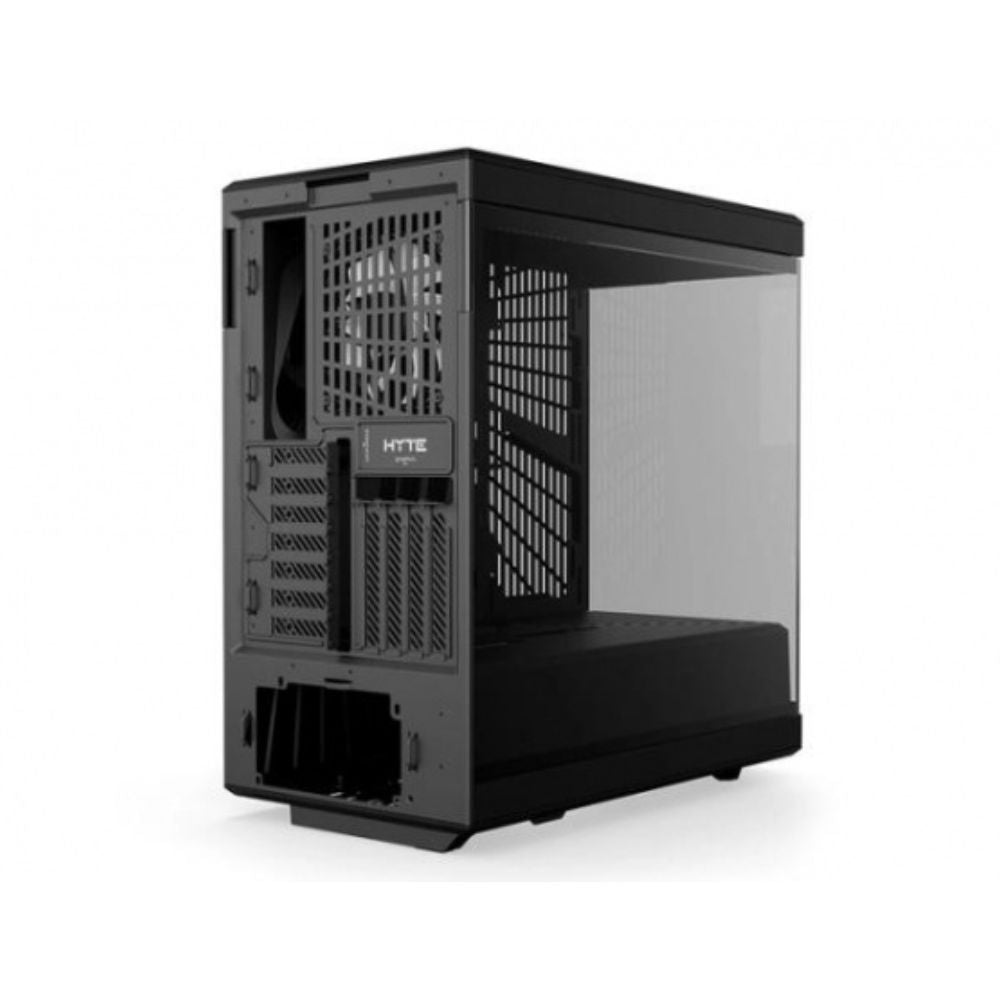 Gabinete Hyte Y40, Midi-Tower, ATX/Micro-ATX/Mini-ITX, USB 3.0, sin Fuente, 2 Ventiladores Instalados, Negro