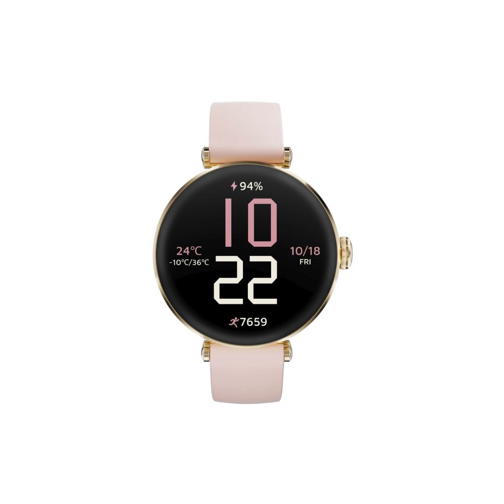 Smartwatch Kieslect Pura Rosa | Ultra Delgado | AMOLED 1.19" | Llamadas Bluetooth | Salud Femenina