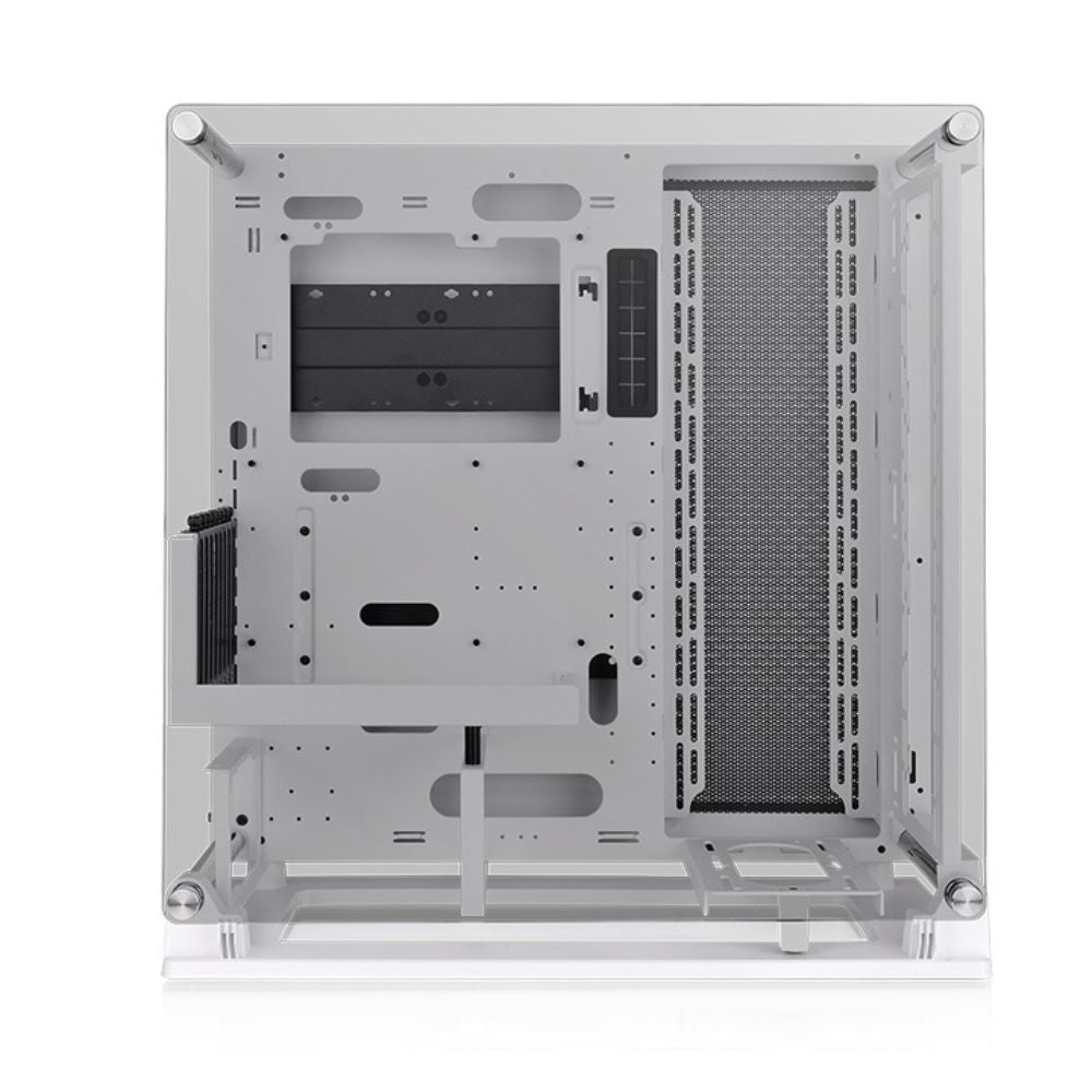 Gabinete Thermaltake Core P3 TG Pro Snow con Ventana Midi-Tower ATX/E-ATX/Micro ATX/Mini-ITX USB 3.0 sin Fuente sin Ventiladores Instalados Blanco