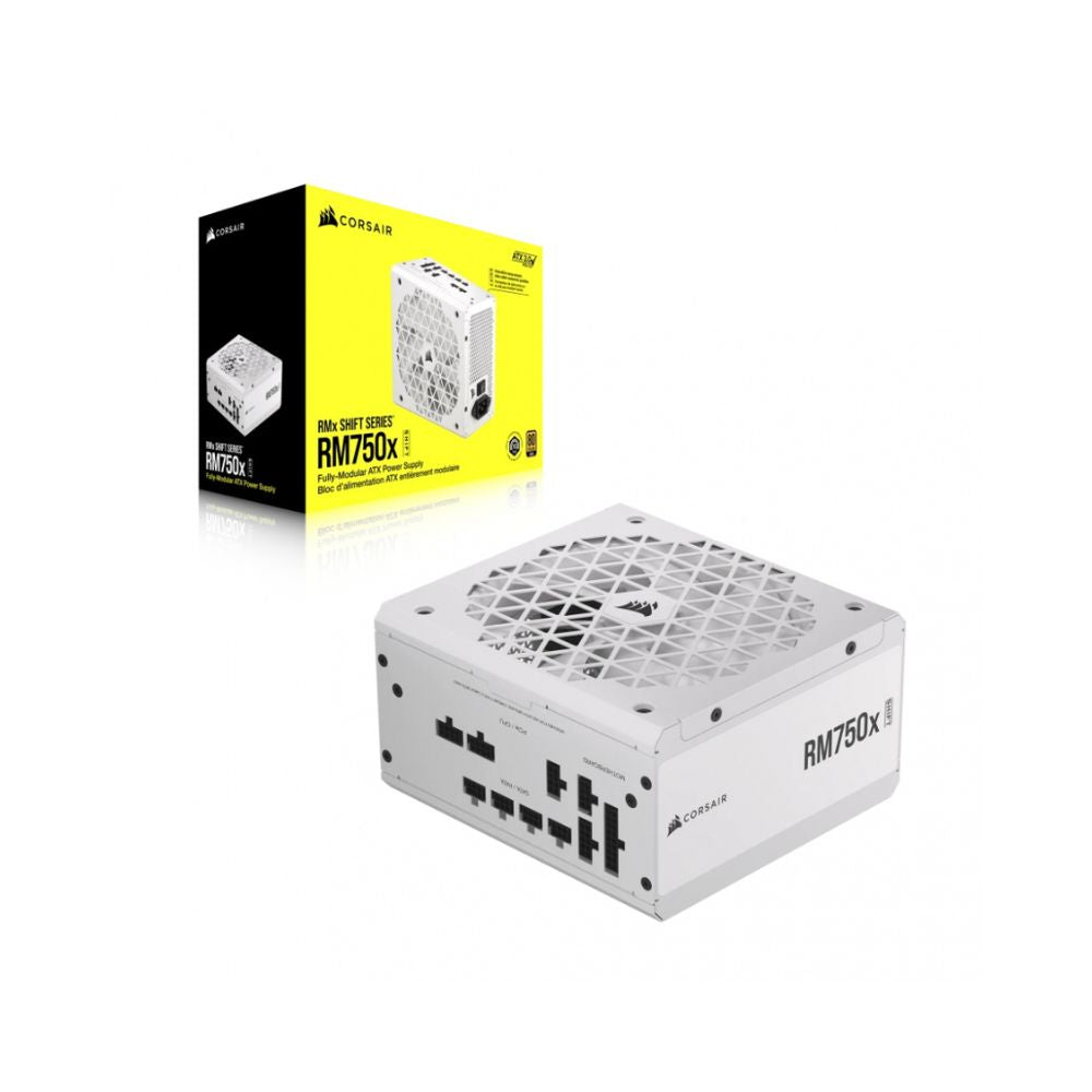 Fuente de Poder Corsair CP-9020273-NA RM750x SHIFT, 750W, Full Modular, 80 Plus Gold, Blanca