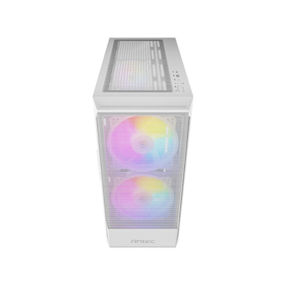 Gabinete Antec NX416L White | Midi Tower | ATX/Micro-ATX/Mini-ITX | USB 3.0 | Sin Fuente | 3 Ventiladores
