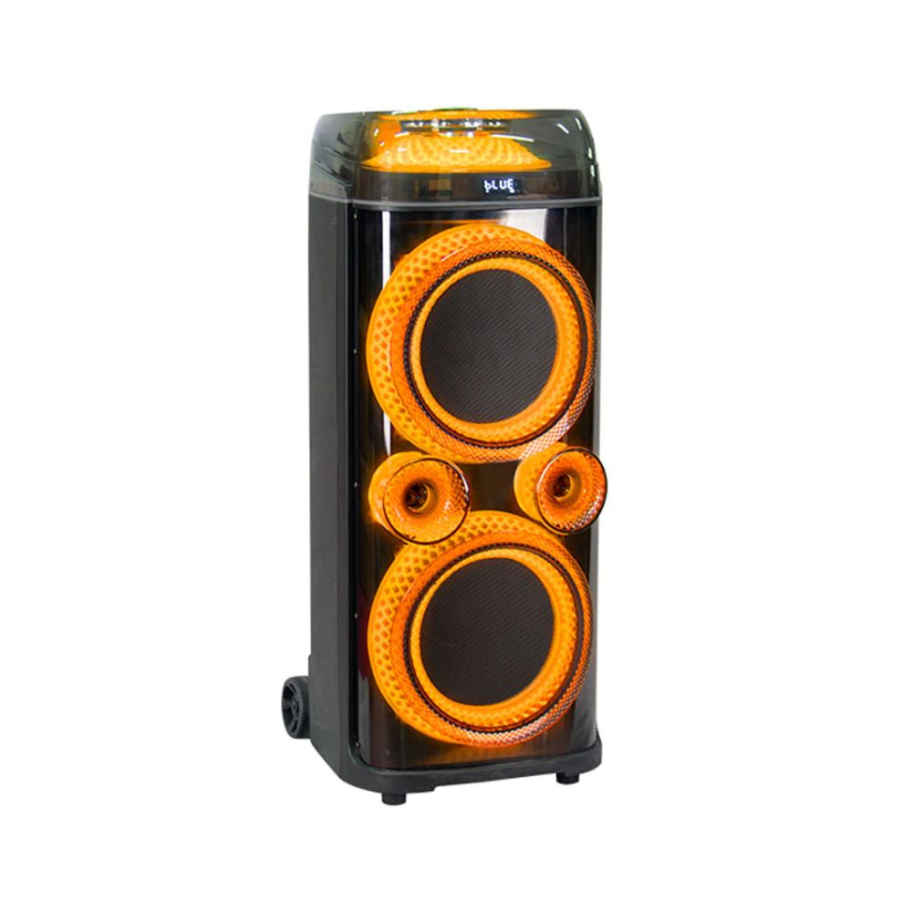 Bafle Linkbits 2x10" | Bluetooth | Recargable | LED | Alta Potencia