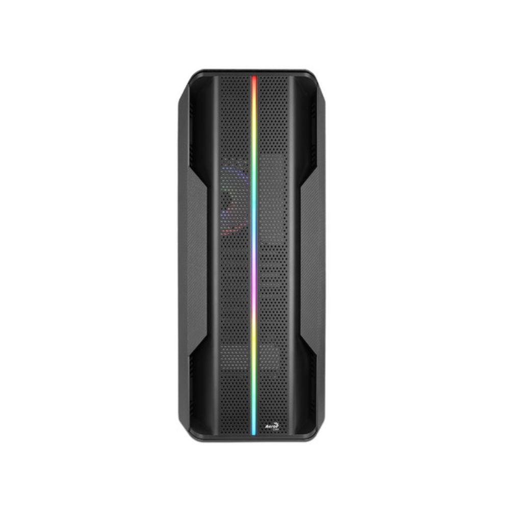 Gabinete Aerocool Splinter Duo ARGB Negro | Midi Tower | ATX/Micro-ATX/Mini-ITX | USB 3.0 | Sin Fuente | 3 Ventiladores