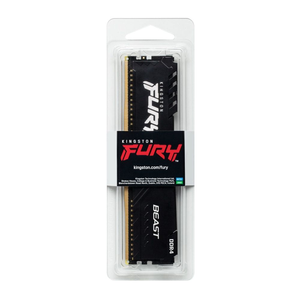 Memoria RAM Kingston FURY Beast DDR4 32GB 3200MHz CL16 XMP Non-ECC