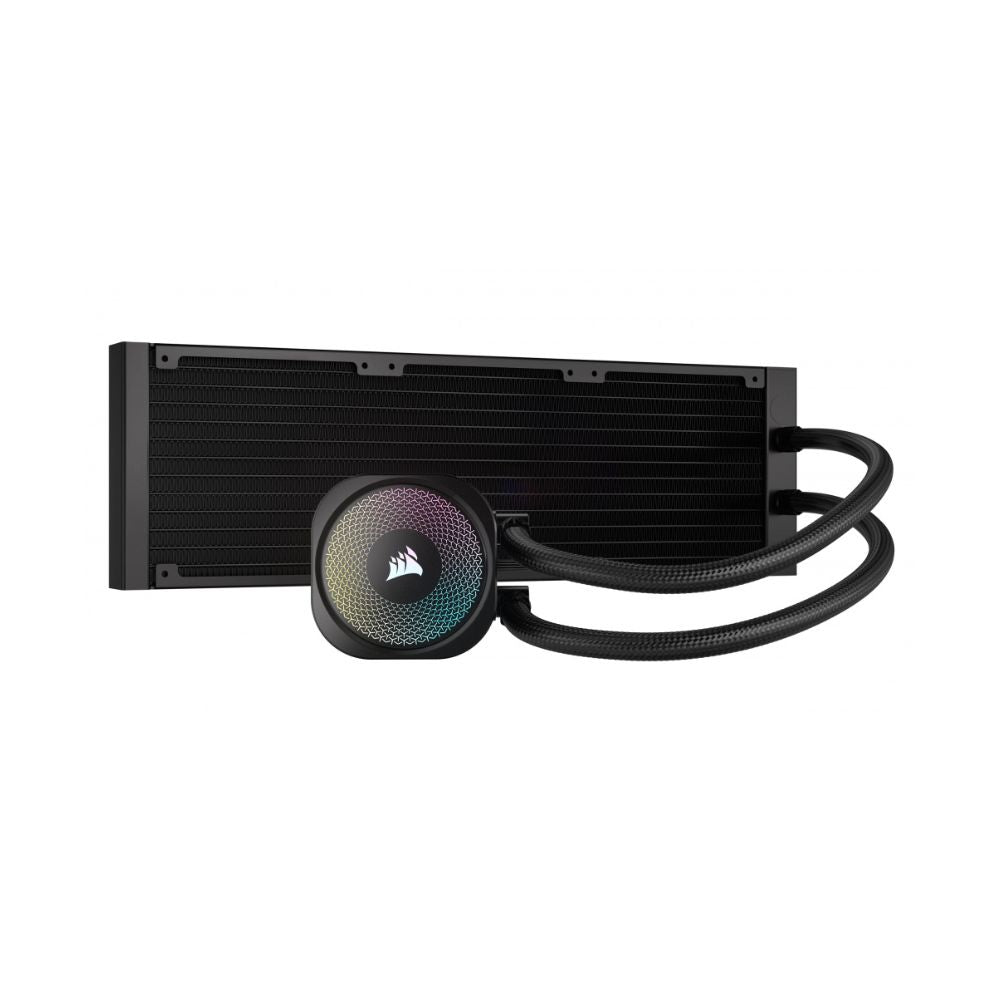 Enfriamiento Líquido para CPU Corsair CW-9060093-WW Nautilus 360 RS ARGB, 360mm, 3 Ventiladores, Negro
