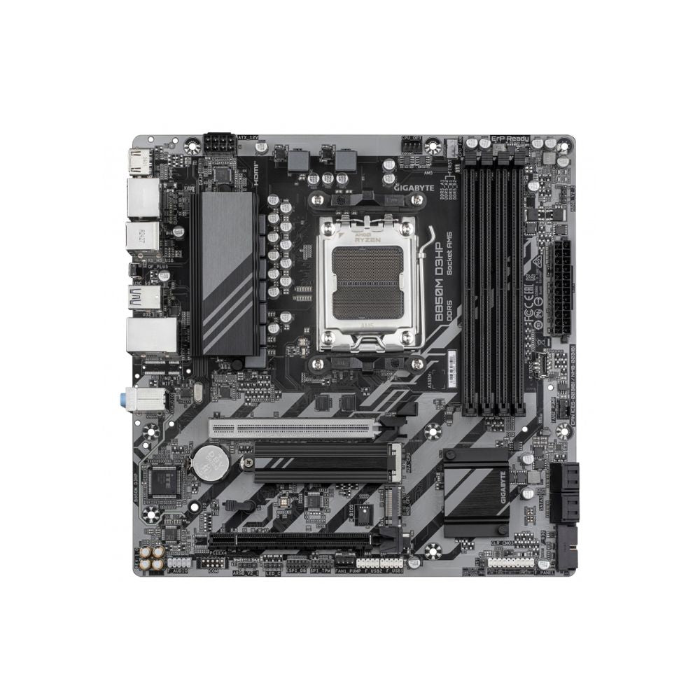Tarjeta Madre Gigabyte B850M D3HP | Micro-ATX | AM5 | DDR5 256GB | HDMI/DP