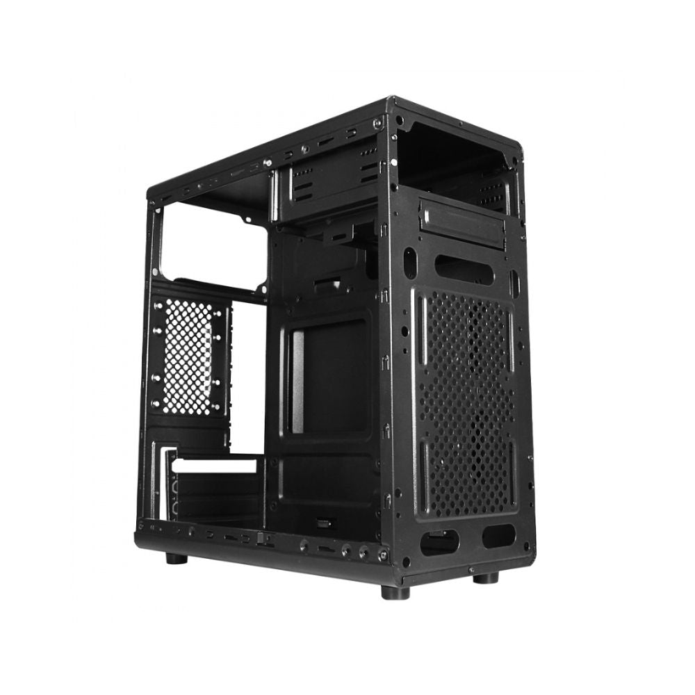Gabinete Stylos Secai Mini-Tower Negro con Fuente 550W