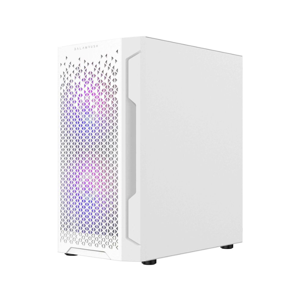Gabinete Balam Rush Artic GI725, Midi-Tower, Micro-ATX/Mini-ITX, USB 2.0/3.0, sin Fuente, 3 Ventiladores Instalados, Blanco