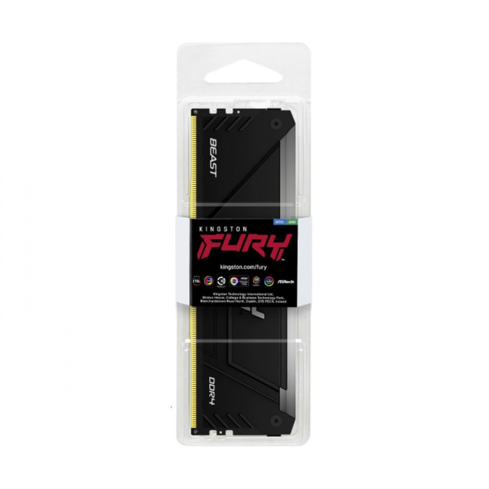 Memoria RAM Kingston FURY Beast RGB DDR4 32GB 3600MHz CL18 XMP
