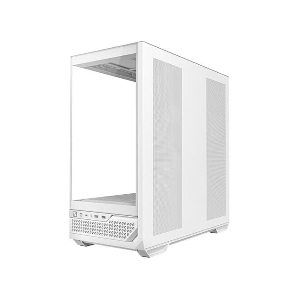 Gabinete Antec C7, Midi-Tower, ATX/EATX/Micro-ATX/Mini-ITX, USB 3.0, sin Fuente, 4 Ventiladores Instalados, Blanco