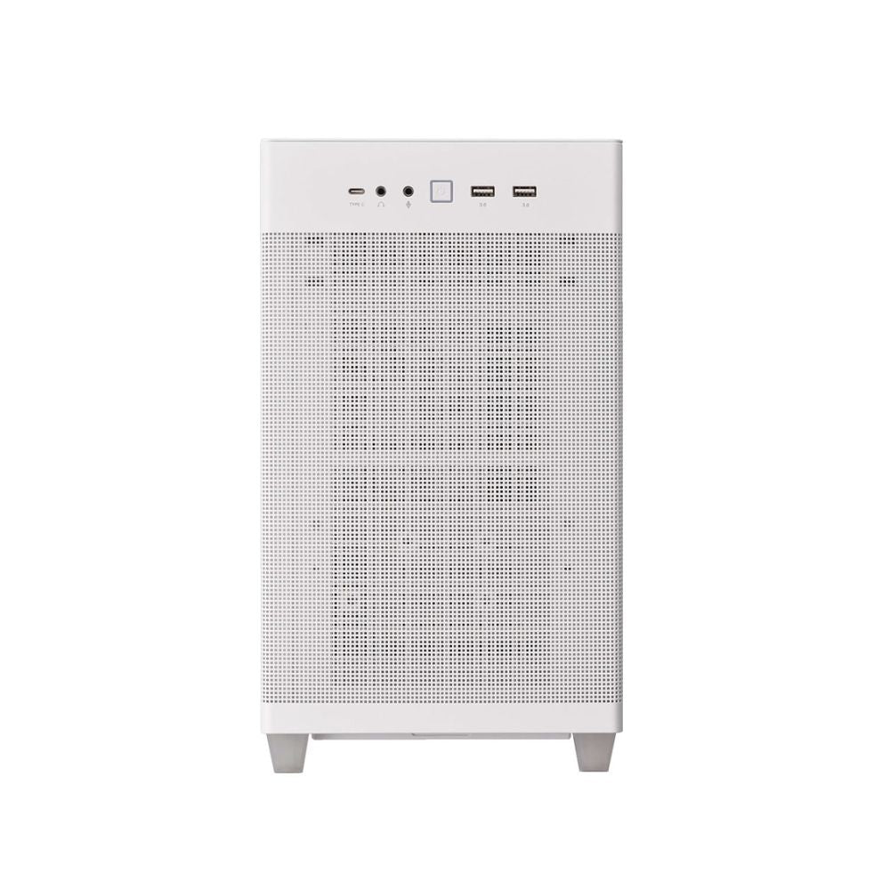 Gabinete ASUS Prime AP201 Blanco | Micro Tower | Micro-ATX/Mini-ITX | USB 3.0 | Sin Fuente